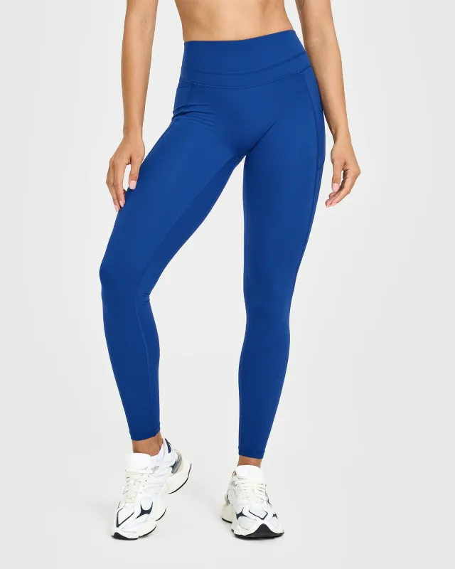 Unified High Waisted Pocket Leggings | Vintage Navy sold by Oner Active