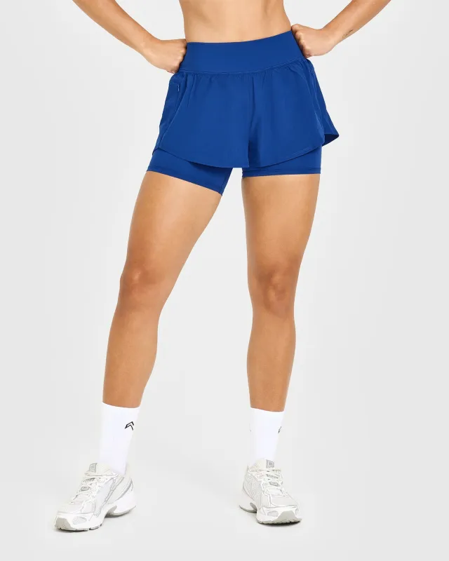 Unified Double Layer Shorts 5" | Vintage Navy sold by Oner Active