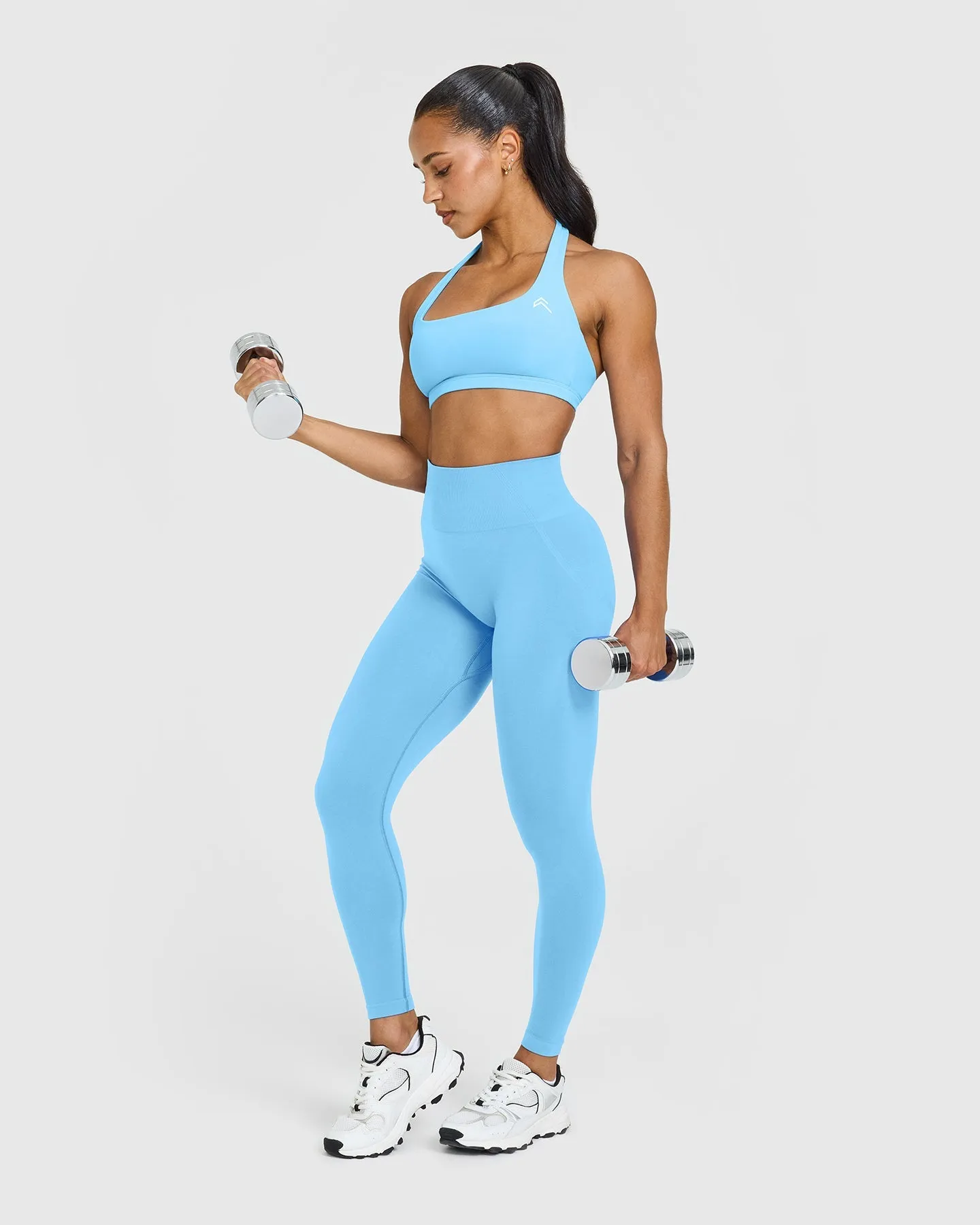 EasyLift™ Halter Bralette | Arctic Blue sold by Oner Active product image thumbnail 3