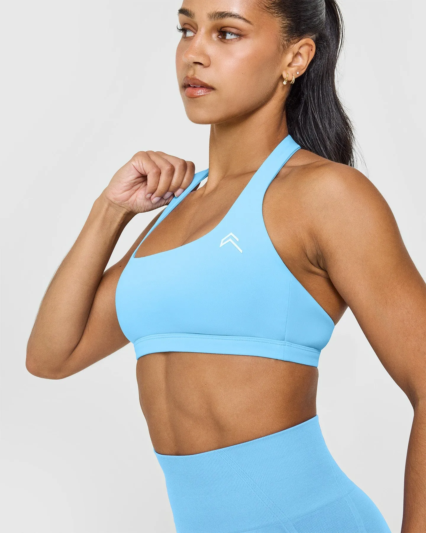 EasyLift™ Halter Bralette | Arctic Blue sold by Oner Active product image thumbnail 5
