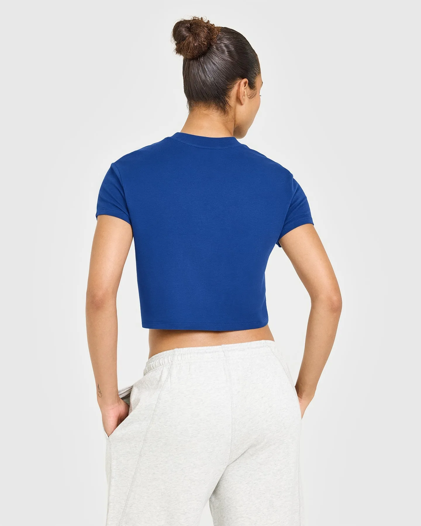 Cotton Relaxed T-Shirt | Vintage Navy sold by Oner Active product image thumbnail 2