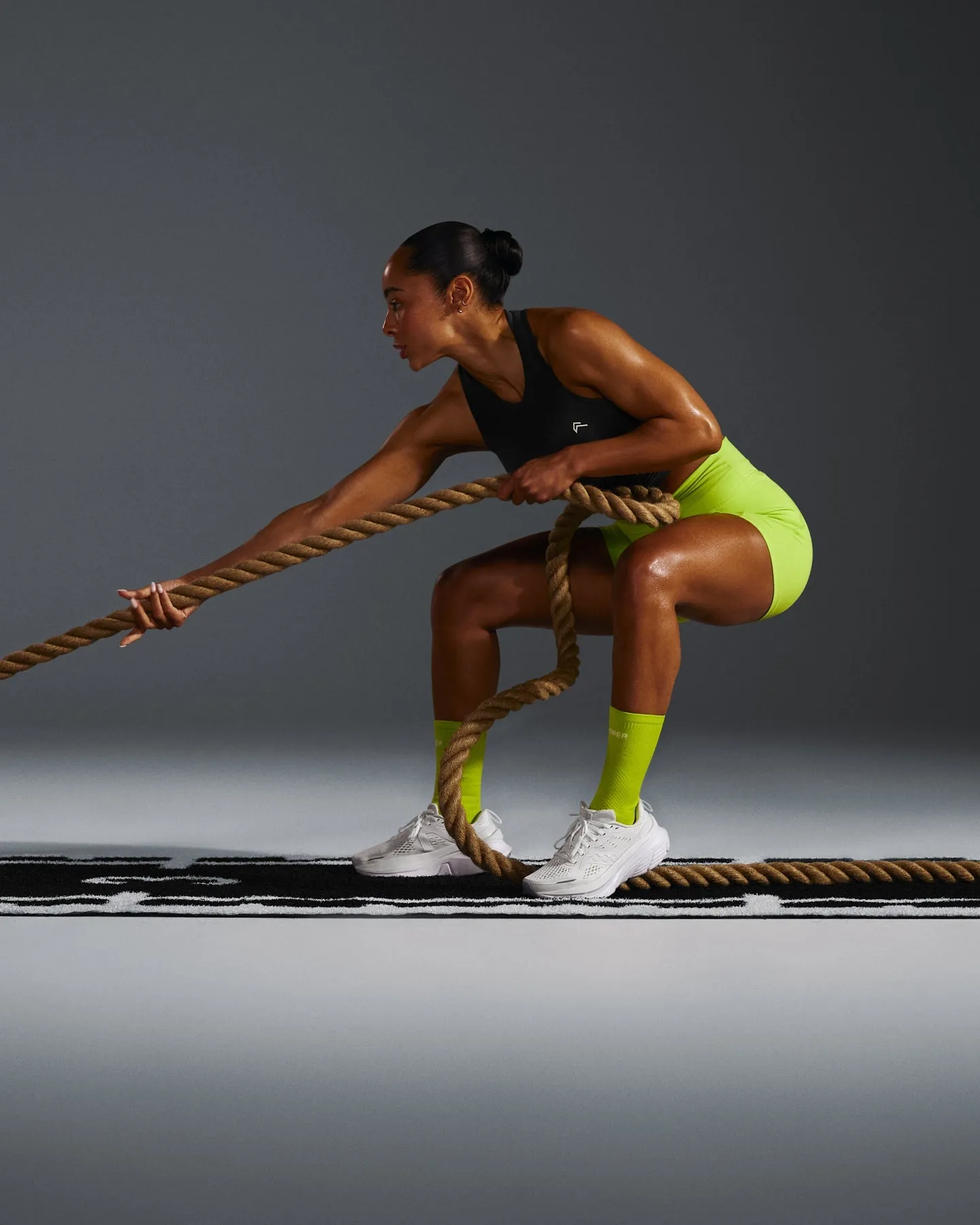 Go To Seamless Fitted Mid Vest | Black sold by Oner Active product image thumbnail 2