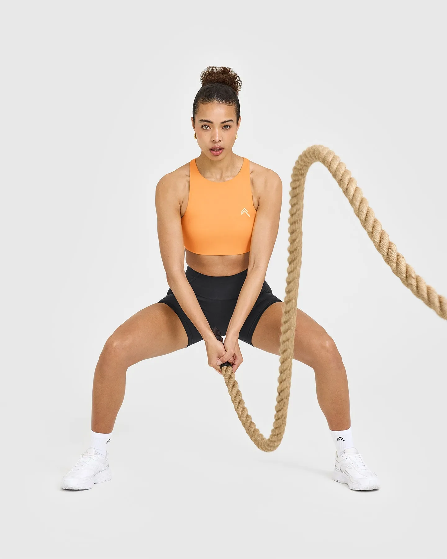 EasyLift™ High Neck Sports Bra | Powdered Orange sold by Oner Active product image thumbnail 3