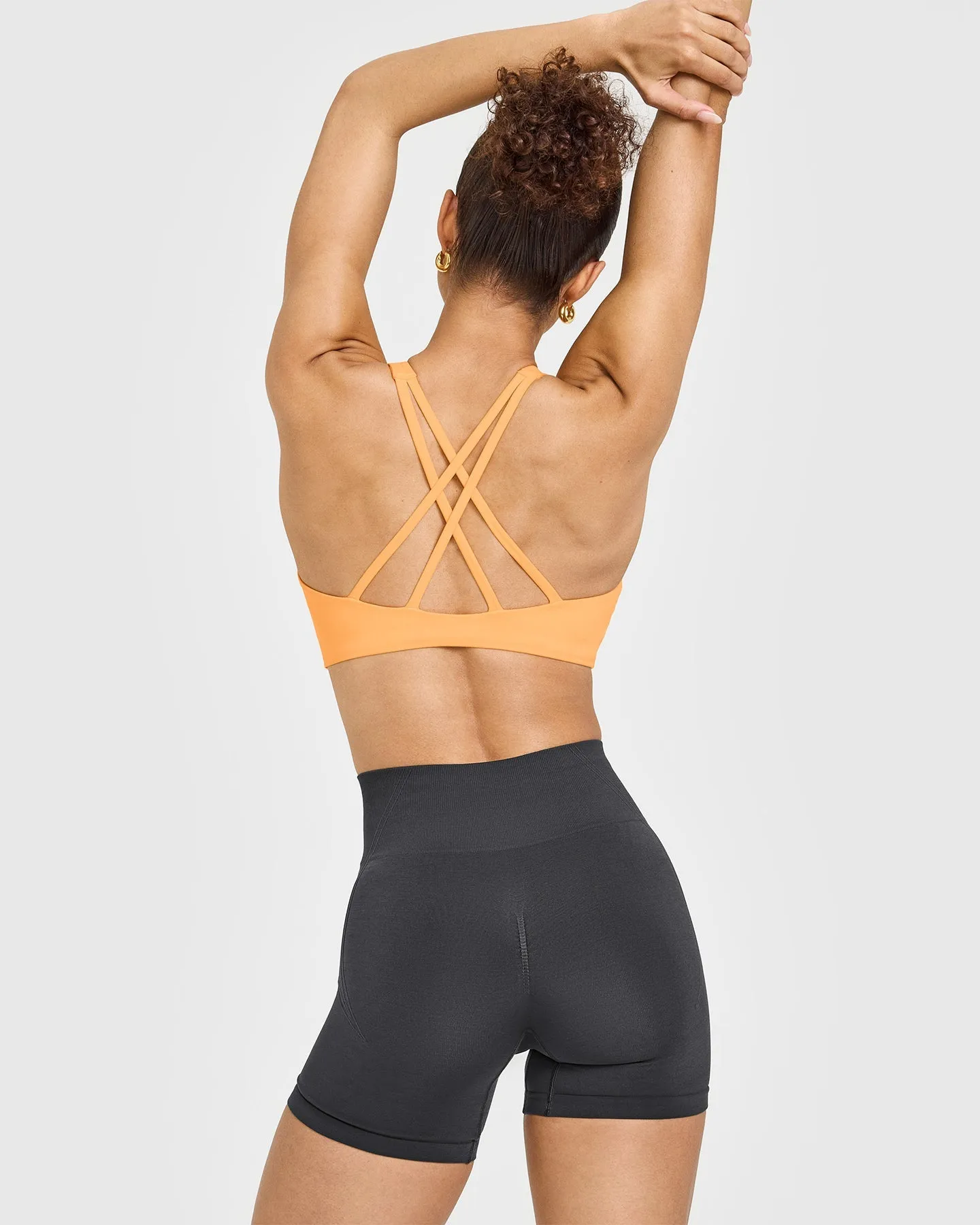 EasyLift™ High Neck Sports Bra | Powdered Orange sold by Oner Active product image thumbnail 4