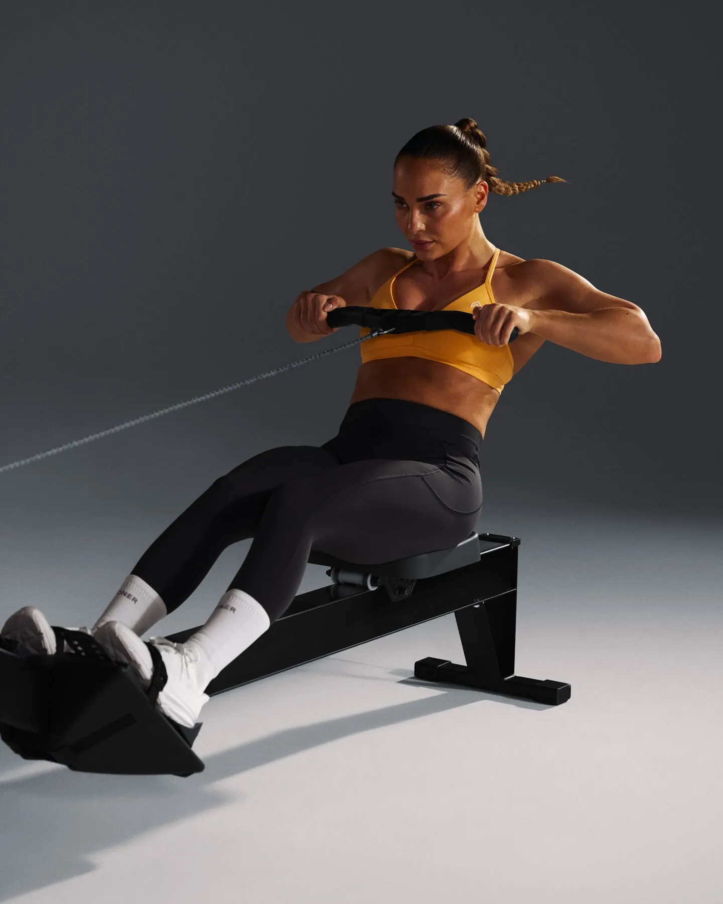 Unified High Waisted Pocket Leggings | Coal sold by Oner Active product image thumbnail 3