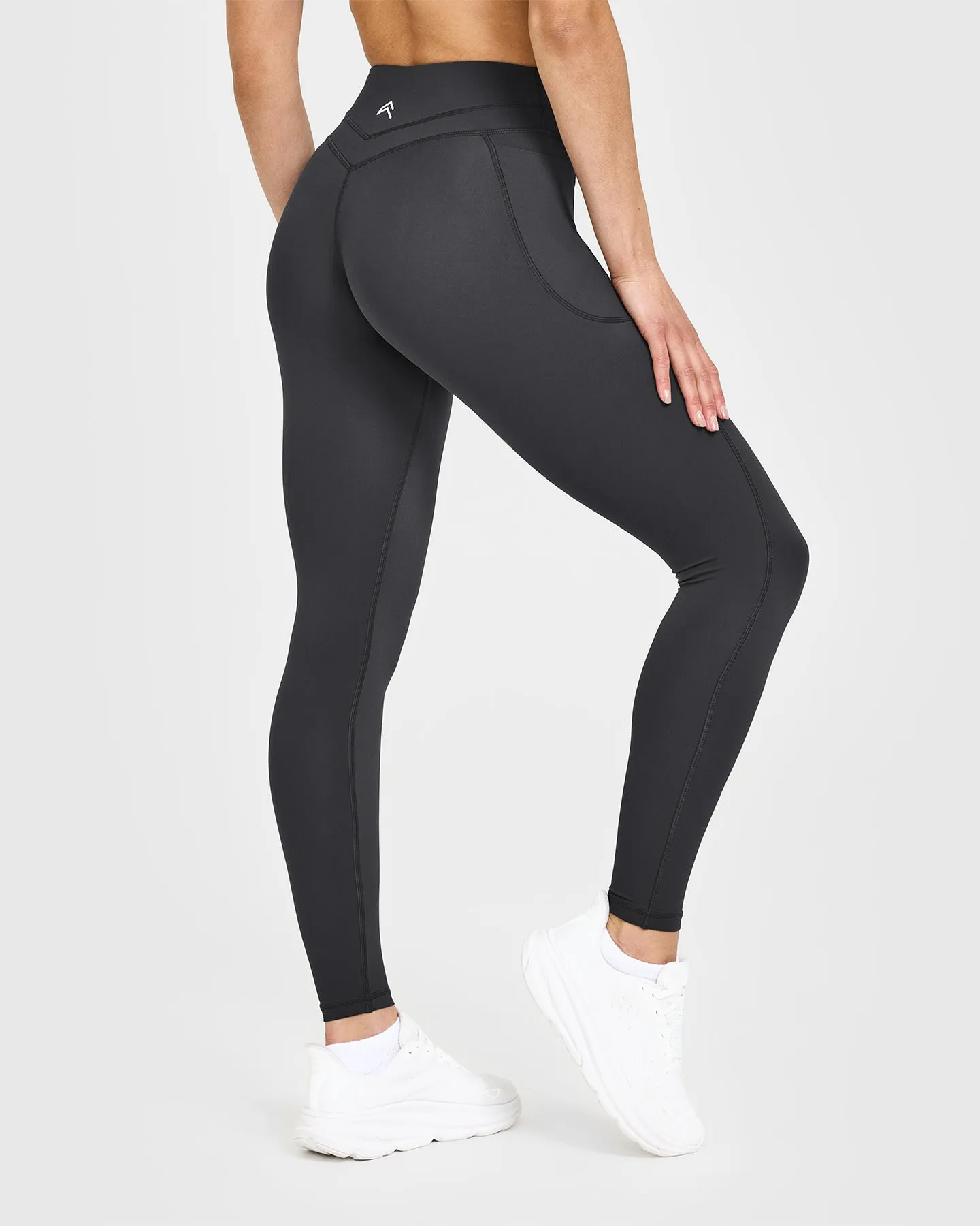 Unified High Waisted Pocket Leggings | Coal sold by Oner Active product image thumbnail 2