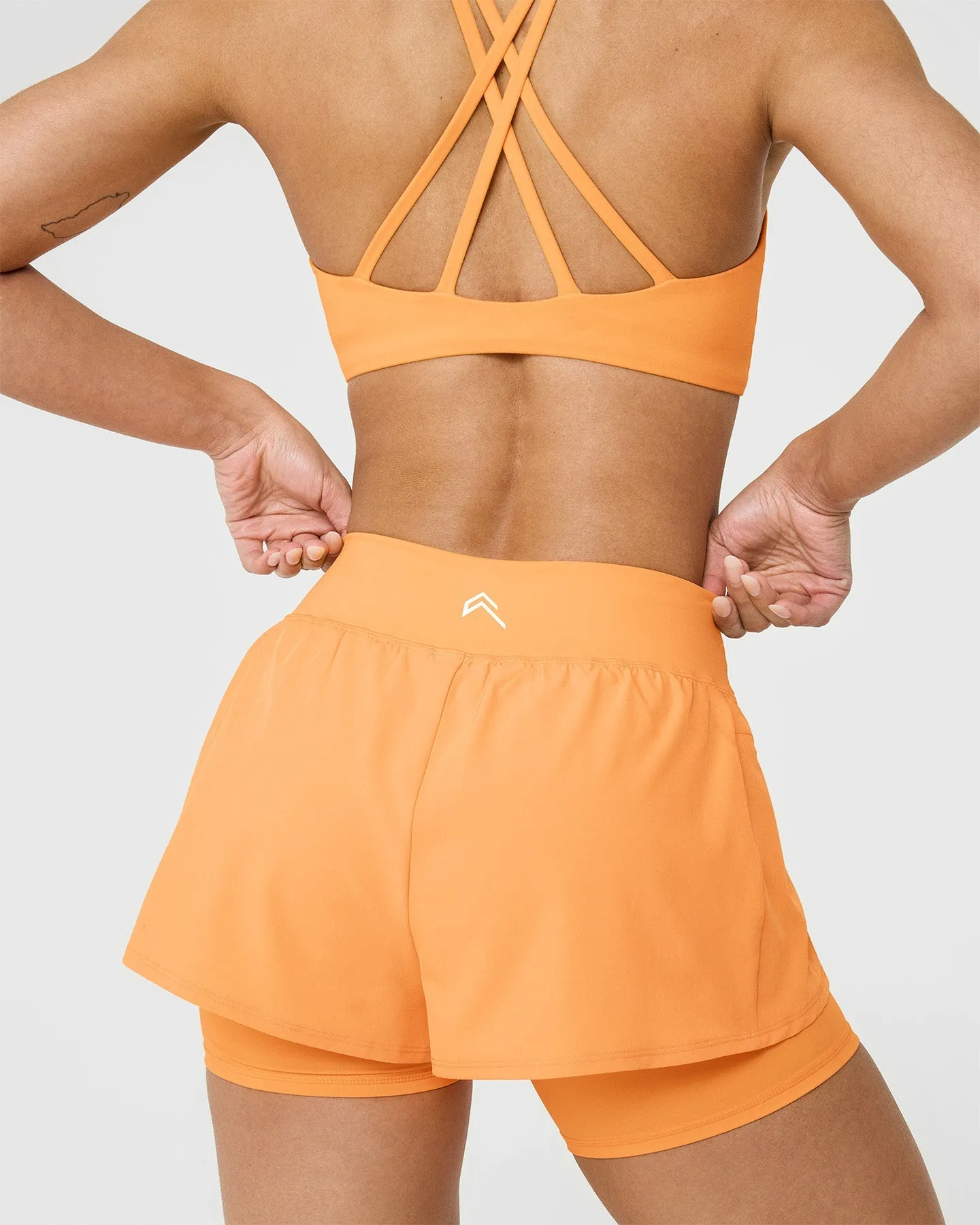 Unified Double Layer Shorts 5" | Powdered Orange sold by Oner Active product image thumbnail 5
