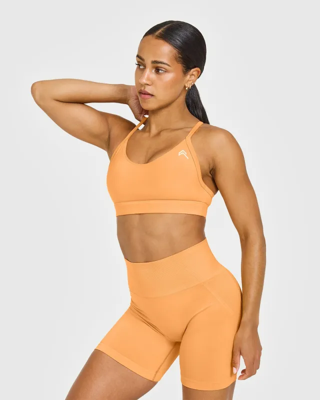 Everyday Sports Bra | Deep Powdered Orange sold by Oner Active
