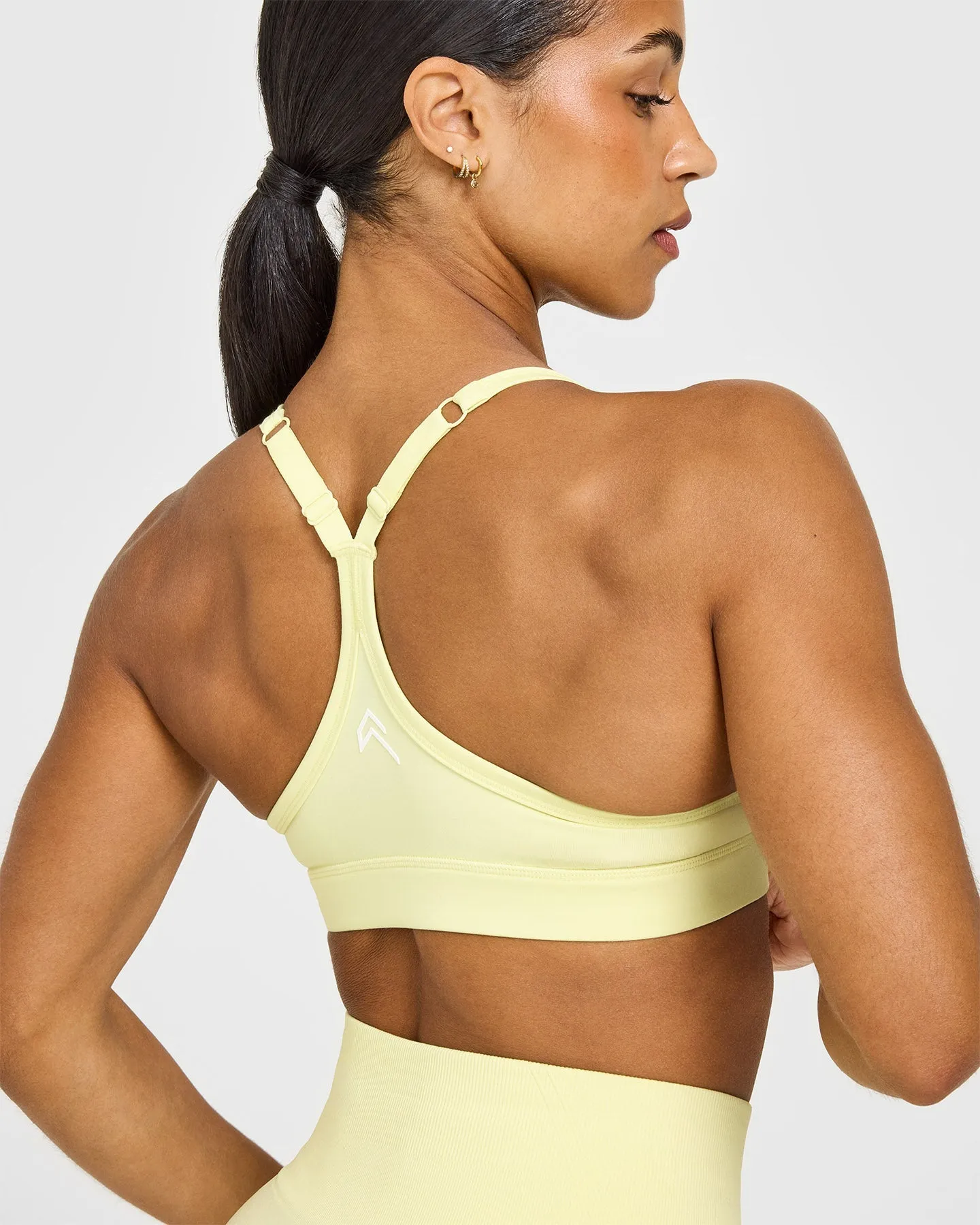 Everyday Sports Bra | Pastel Yellow sold by Oner Active product image thumbnail 4