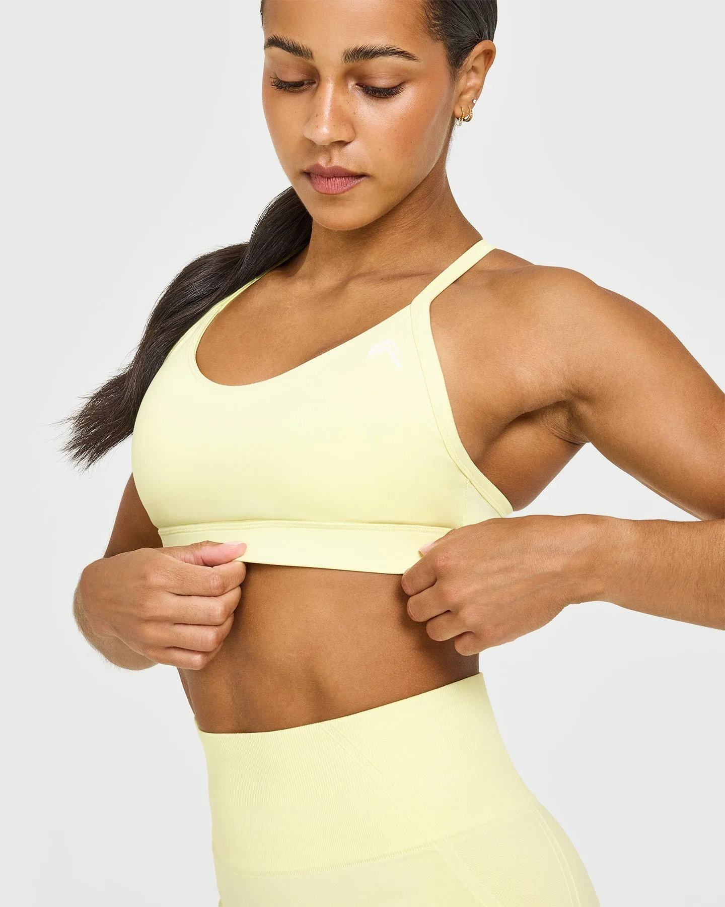 Everyday Sports Bra | Pastel Yellow sold by Oner Active product image thumbnail 5