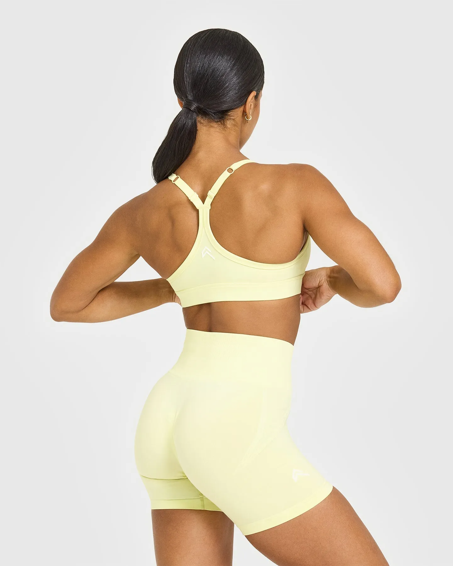 Everyday Sports Bra | Pastel Yellow sold by Oner Active product image thumbnail 2