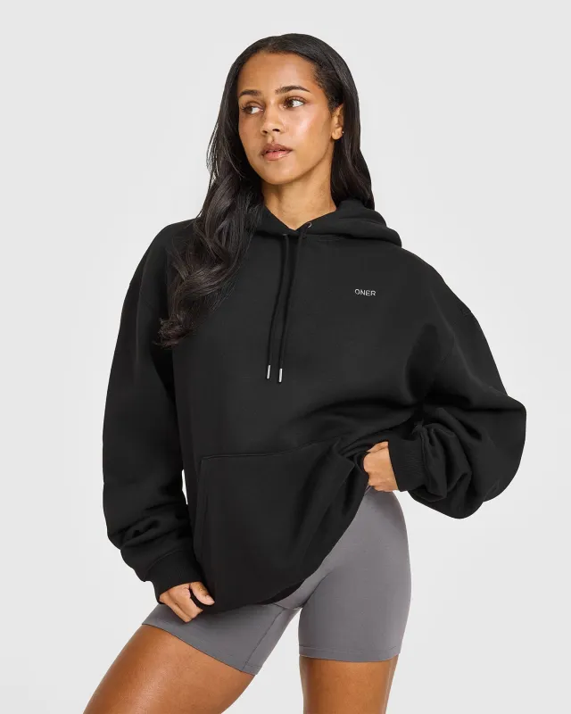 Foundations Oversized Hoodie | Black sold by Oner Active