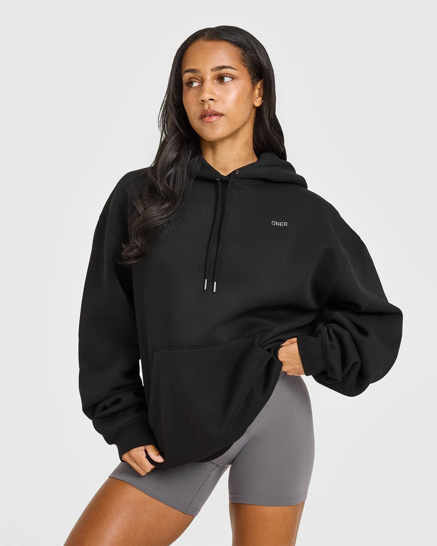Foundations Oversized Hoodie | Black sold by Oner Active
