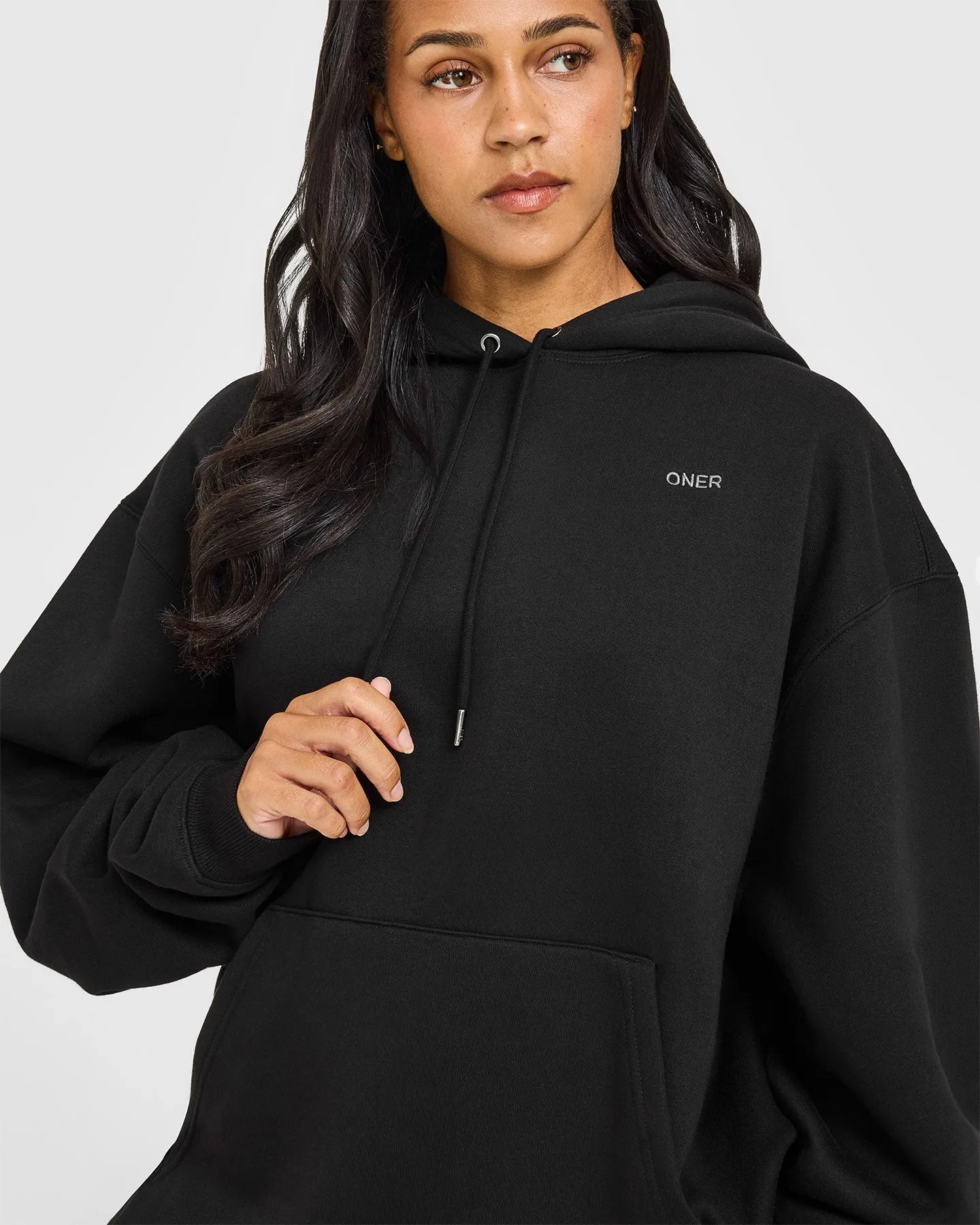 Foundations Oversized Hoodie | Black sold by Oner Active product image thumbnail 2