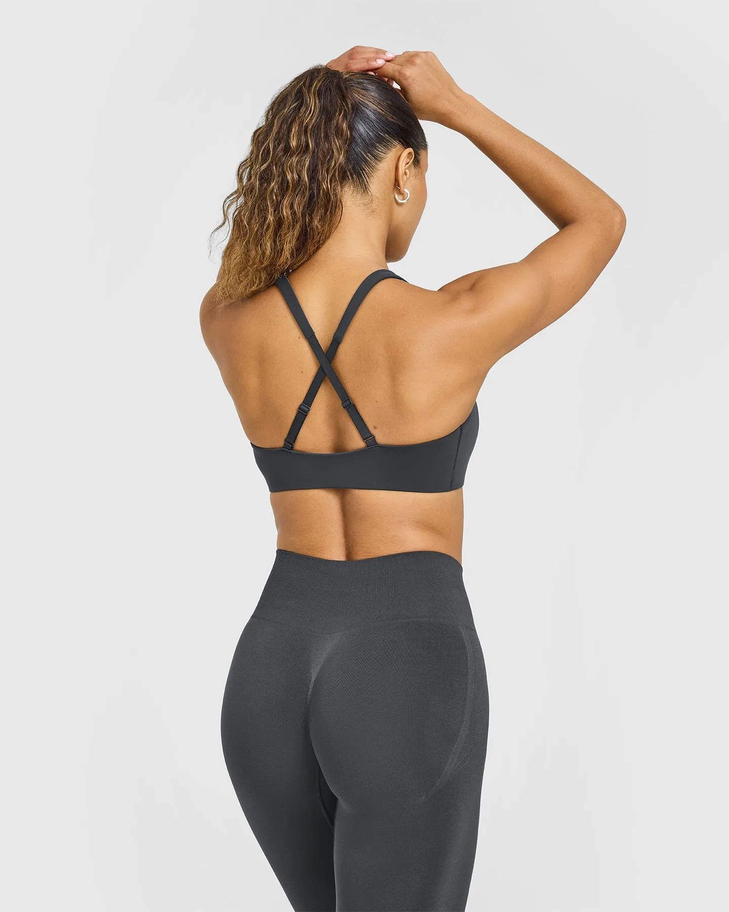 EasyLift™ Cross Back Sports Bra | Coal sold by Oner Active product image thumbnail 5