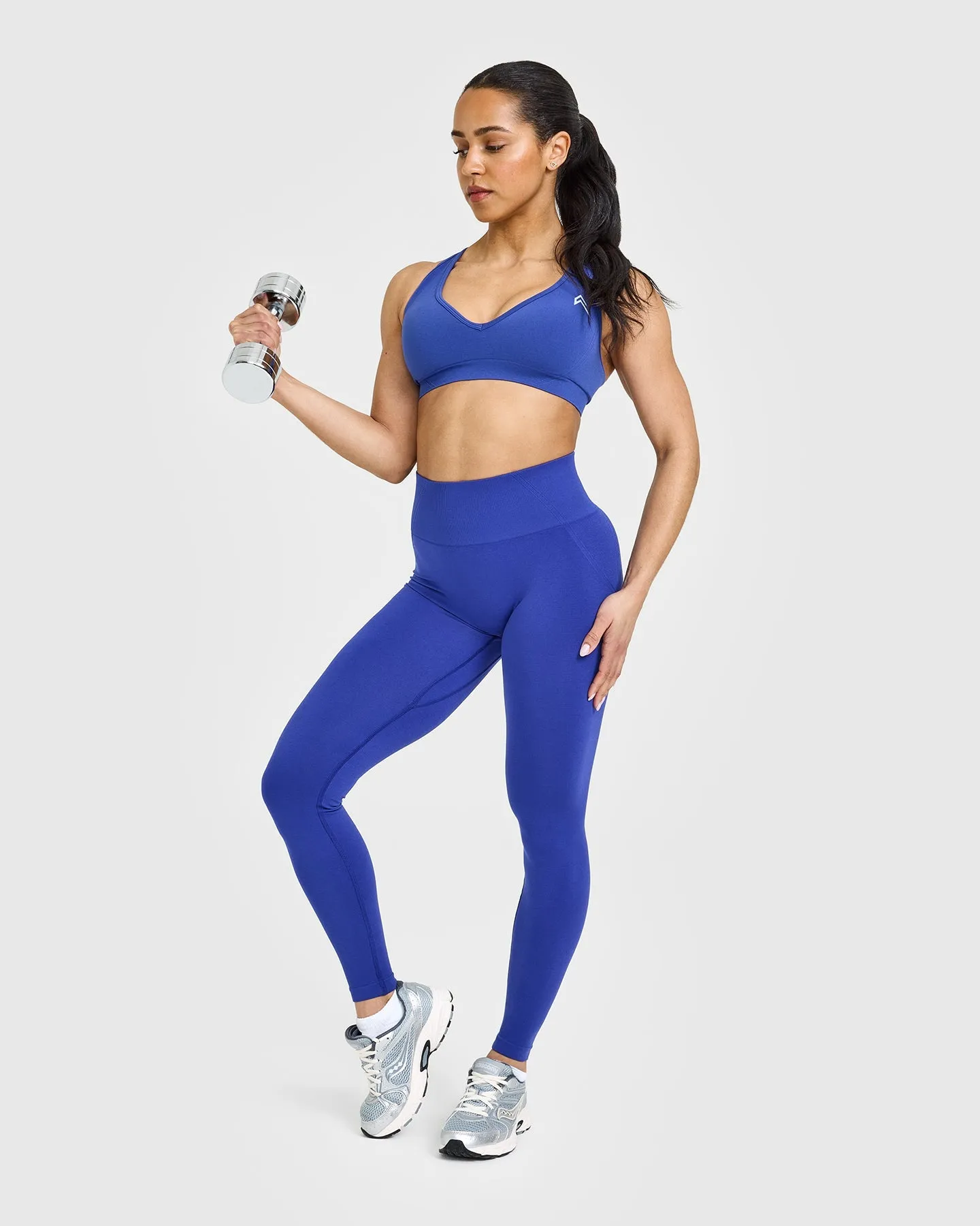 Effortless Seamless Leggings | Space Blue sold by Oner Active product image thumbnail 3
