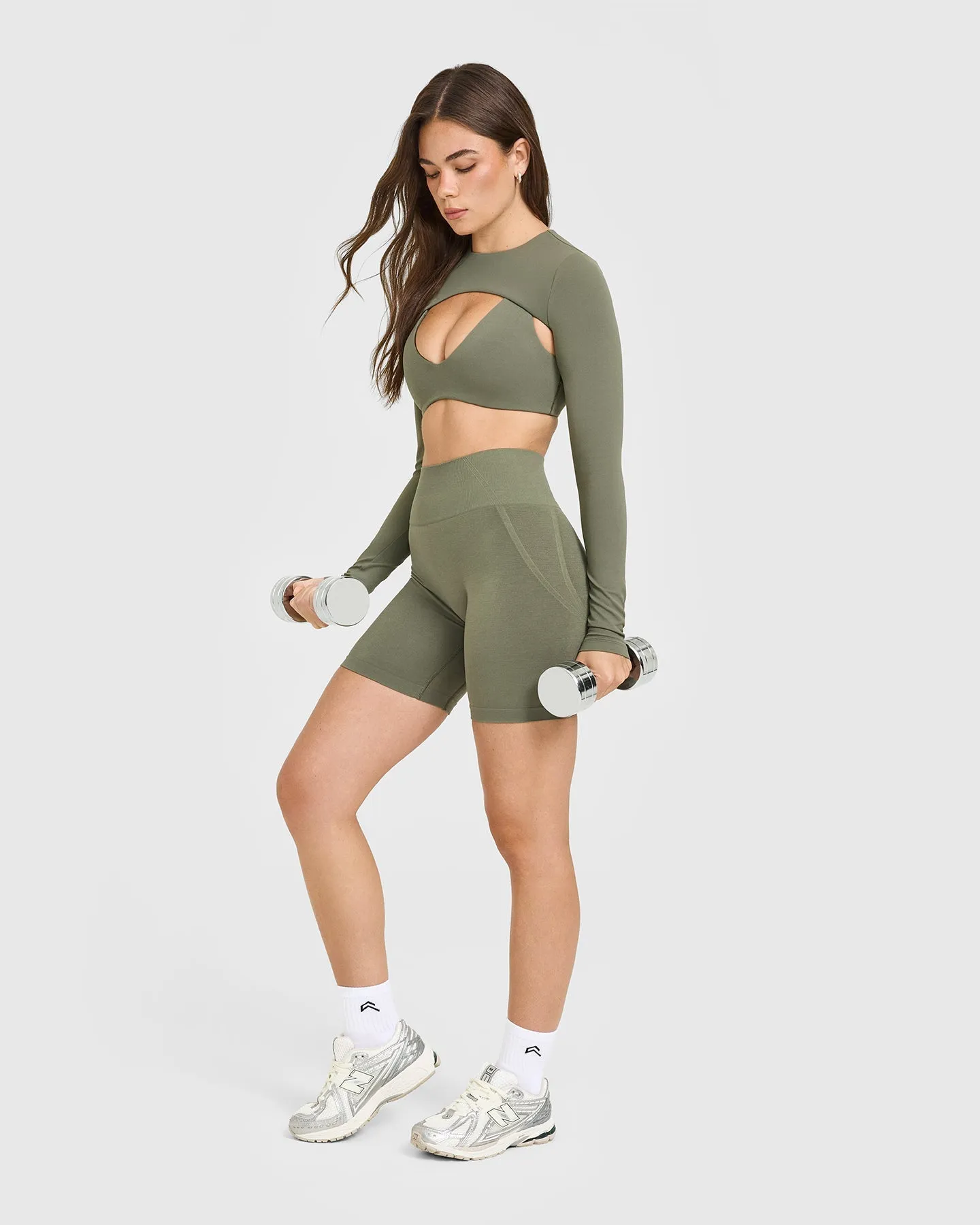 SoftMotion™ Scoop Back Bralette | Alpine Green sold by Oner Active product image thumbnail 3