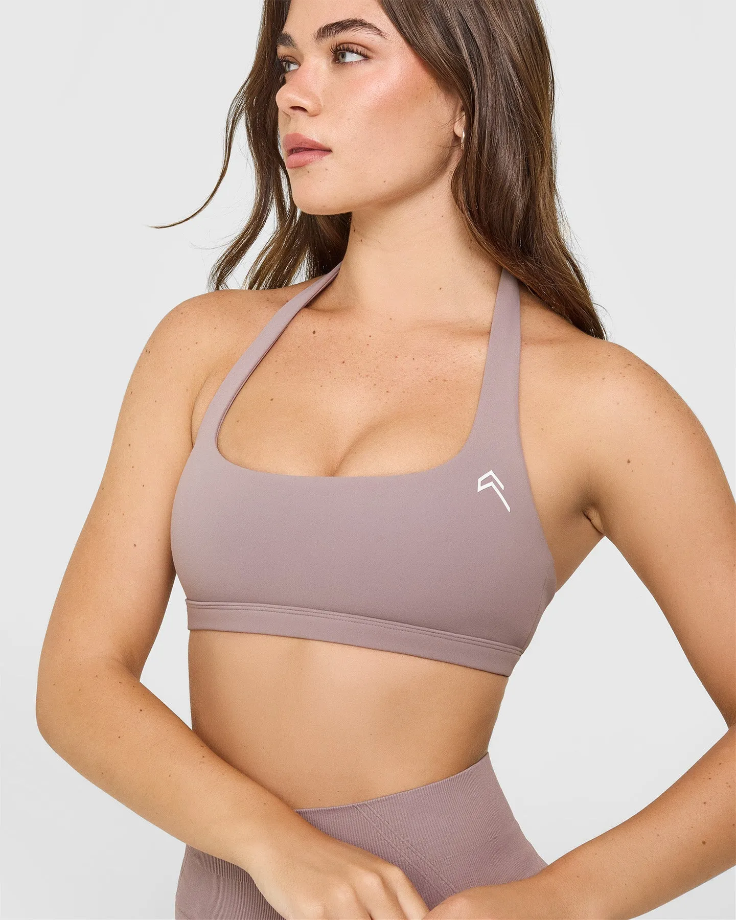 EasyLift™ Halter Bralette | Dusty Purple sold by Oner Active product image thumbnail 5