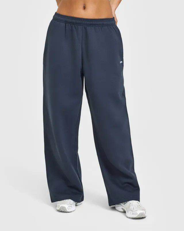 Foundations Oversized Straight Leg Joggers | True Blue sold by Oner Active