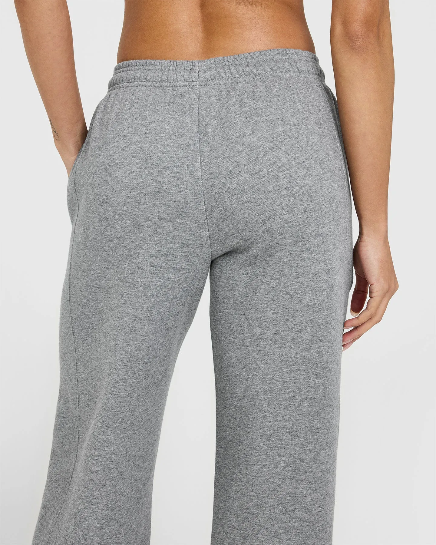 Foundations Straight Leg Joggers with Graphic | Charcoal Marl sold by Oner Active product image thumbnail 4