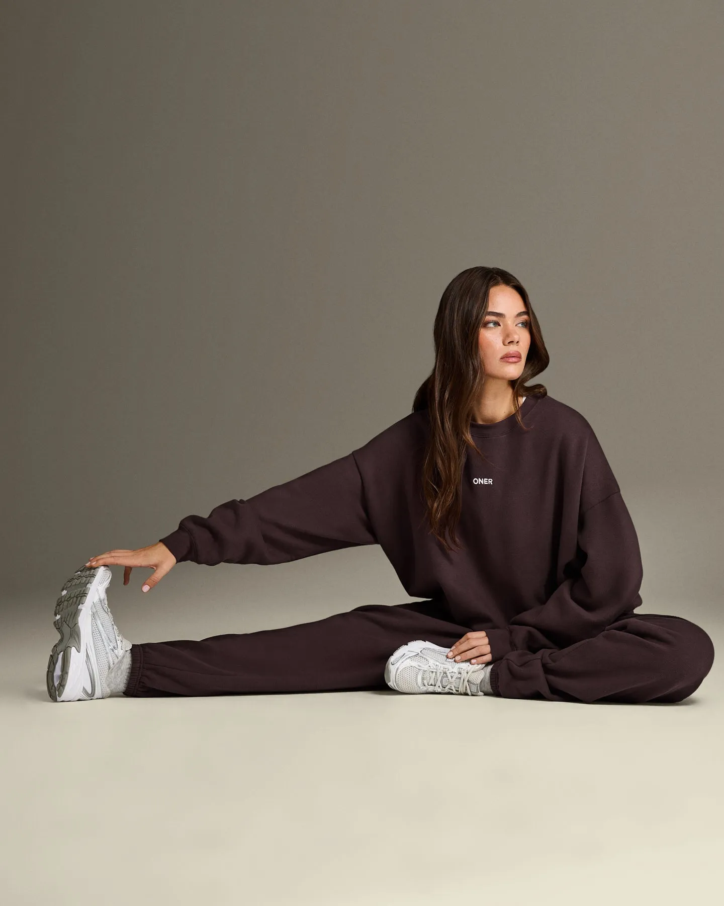 Mid Weight Sweatshirt | Umber Brown sold by Oner Active