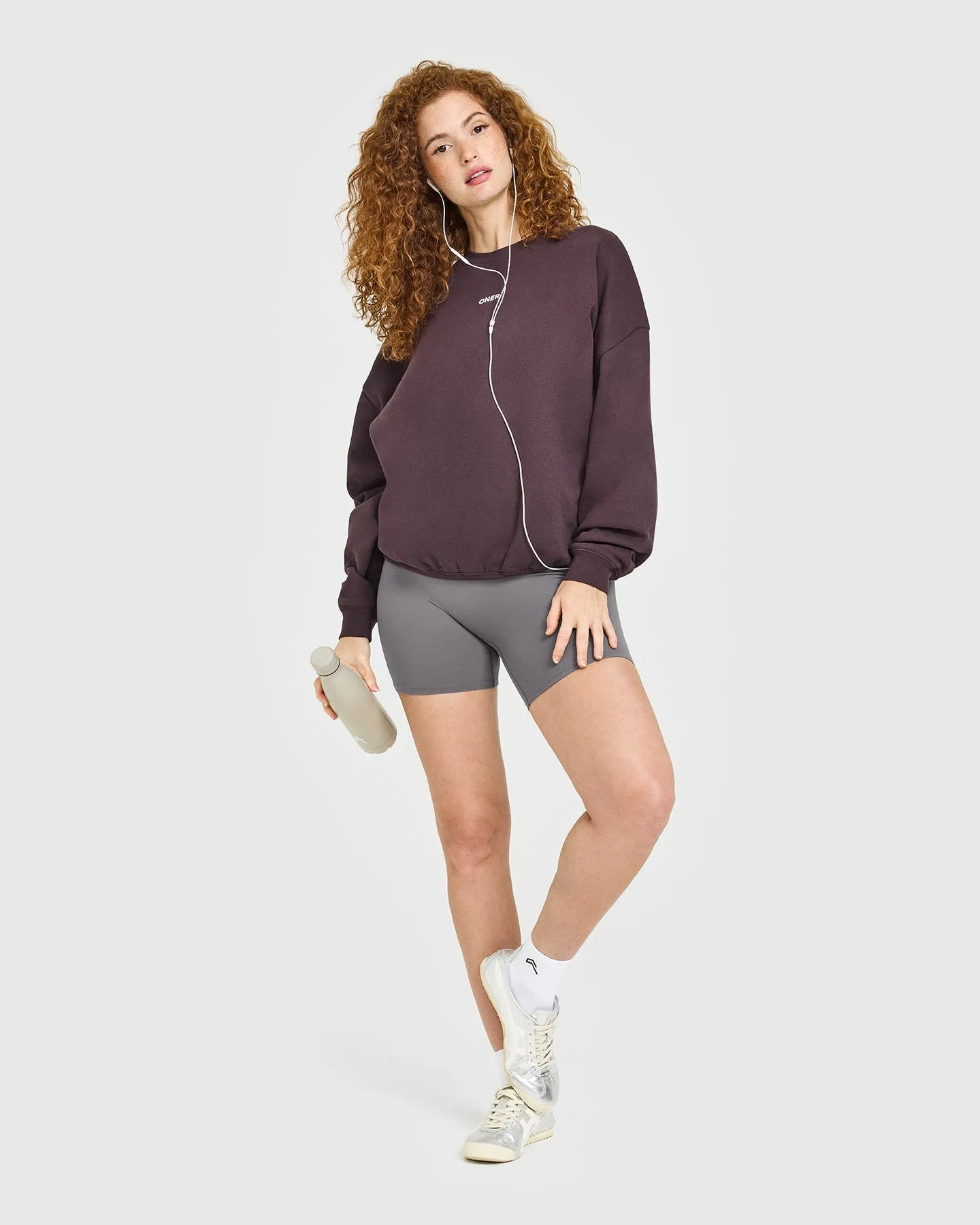 Mid Weight Sweatshirt | Umber Brown sold by Oner Active product image thumbnail 3