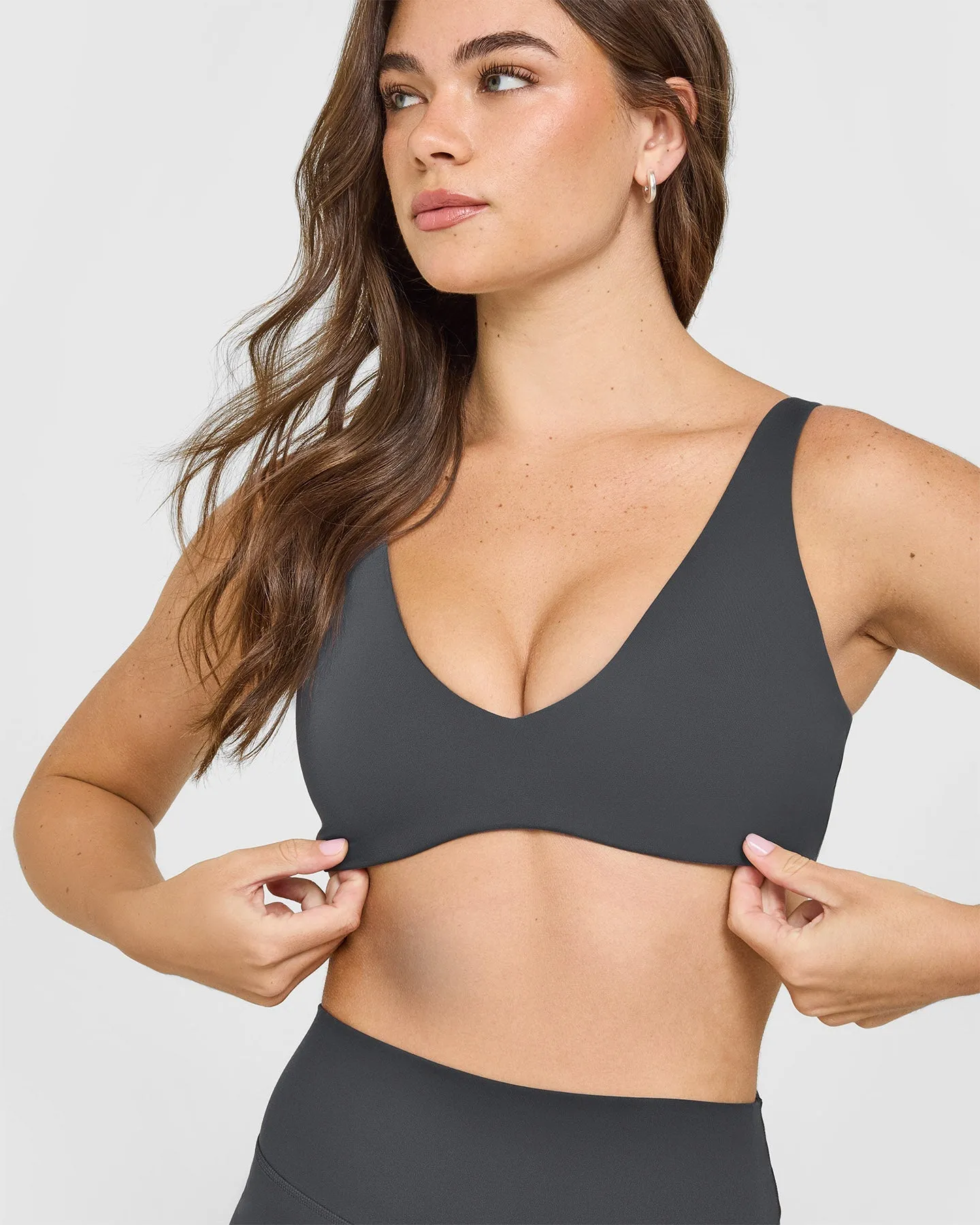 SoftMotion™ Scoop Back Bralette | Coal sold by Oner Active product image thumbnail 4