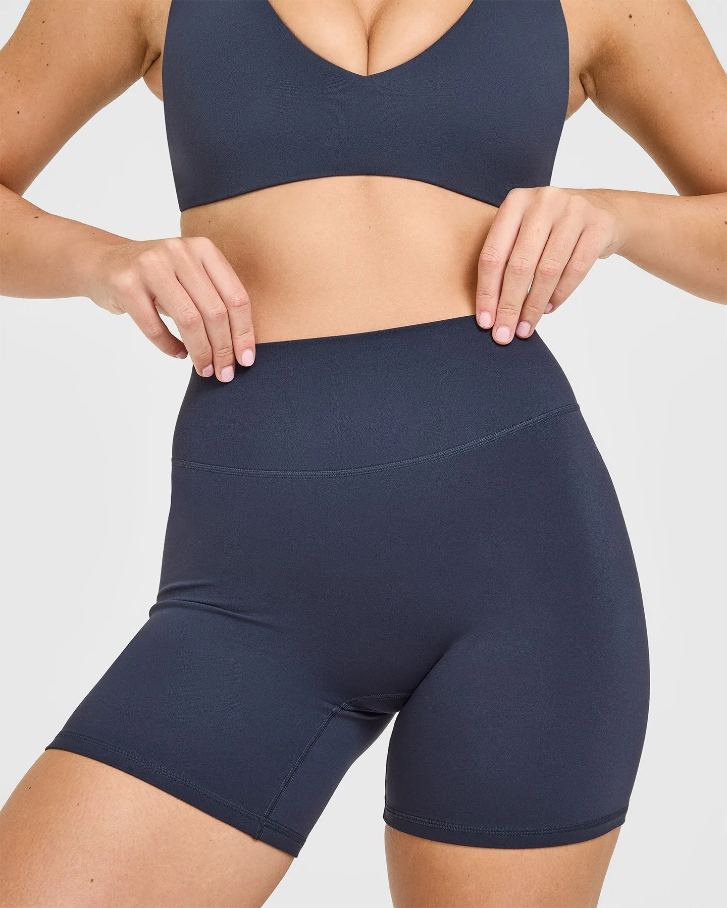 SoftMotion™ High Waisted Shorts 6" | True Blue sold by Oner Active product image thumbnail 5