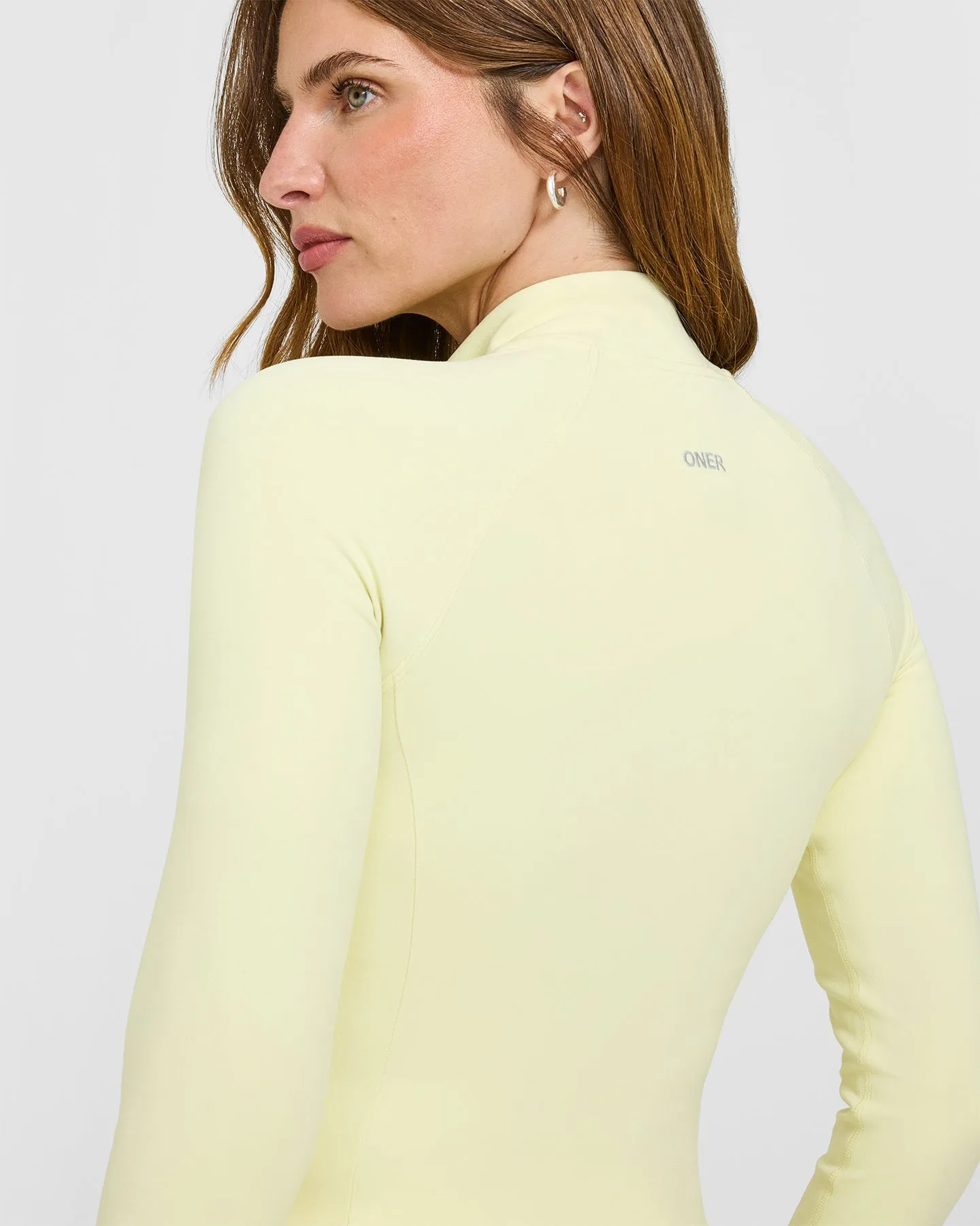 SoftMotion™ Jacket | Pastel Yellow sold by Oner Active product image thumbnail 4