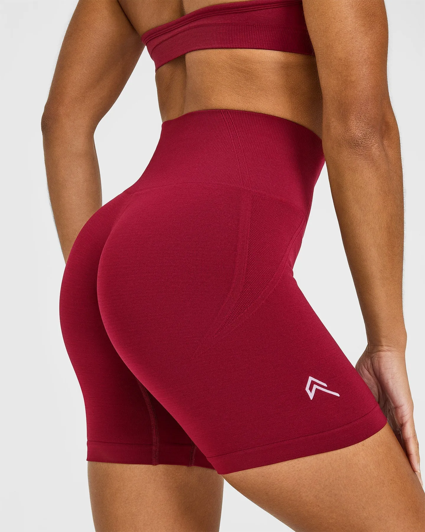 Effortless Seamless Shorts | Claret Red sold by Oner Active product image thumbnail 4