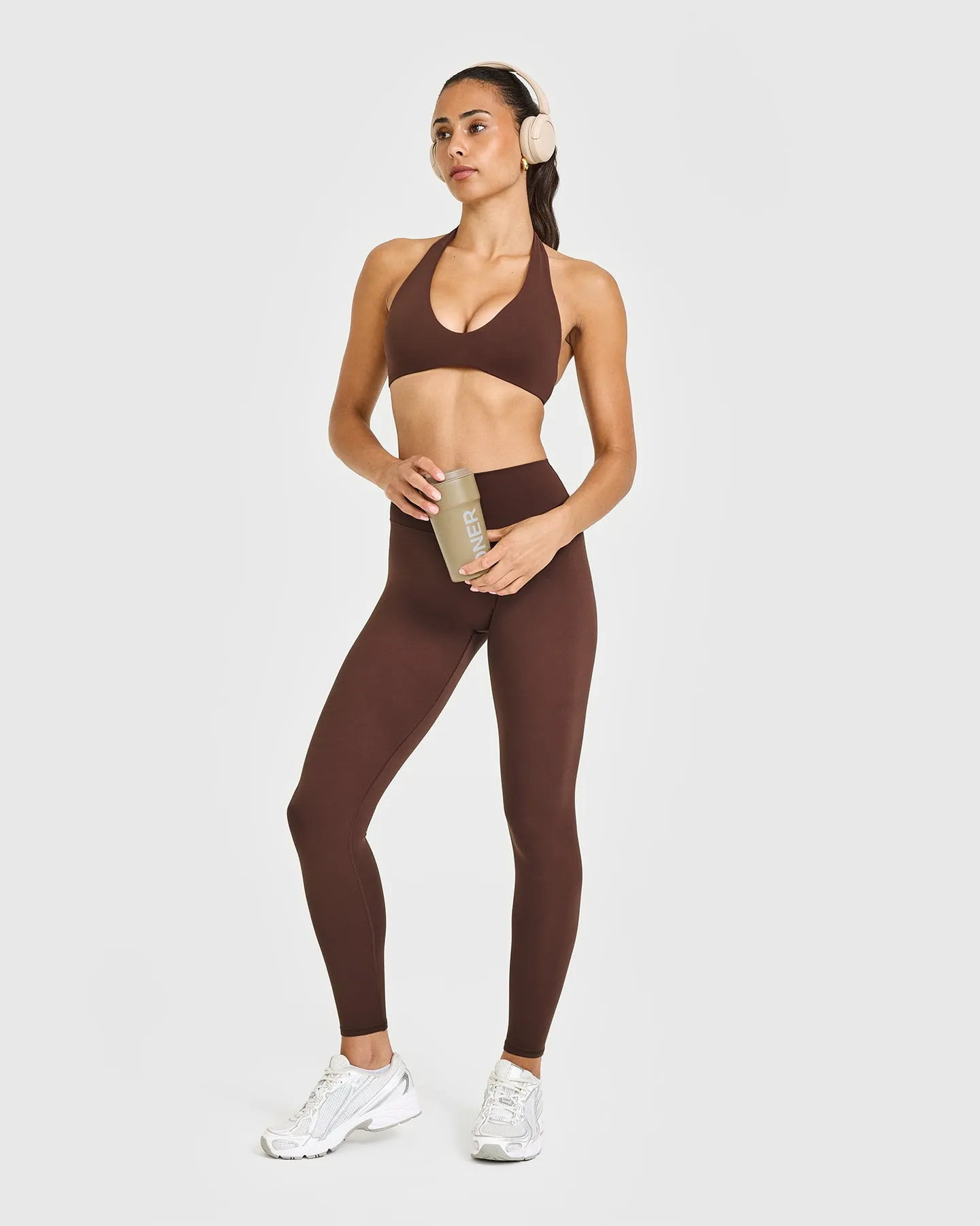 SoftMotion™ High Waisted Leggings | Espresso Brown sold by Oner Active product image thumbnail 3
