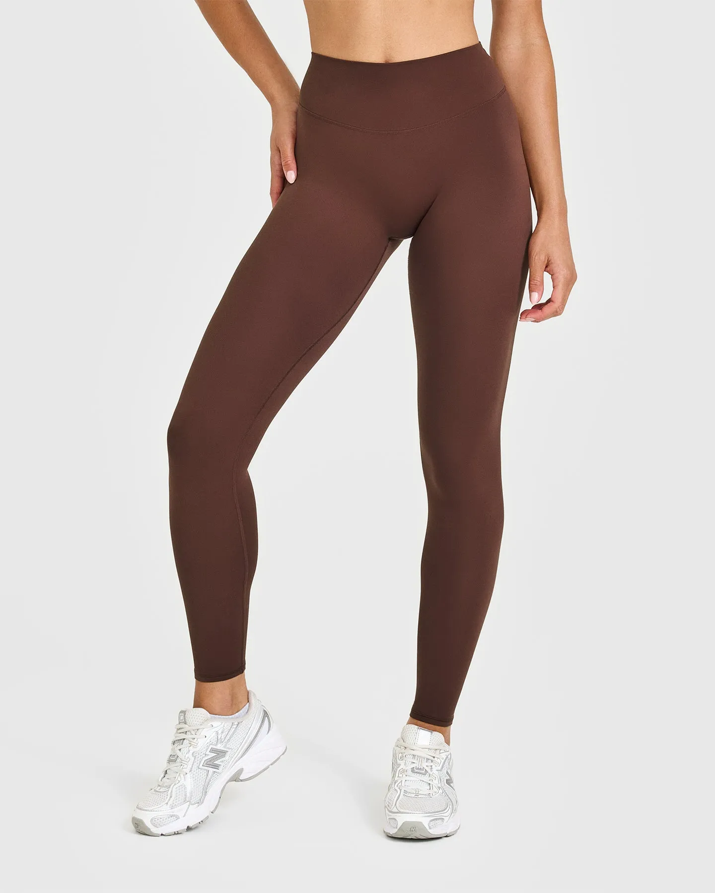 SoftMotion™ High Waisted Leggings | Espresso Brown sold by Oner Active