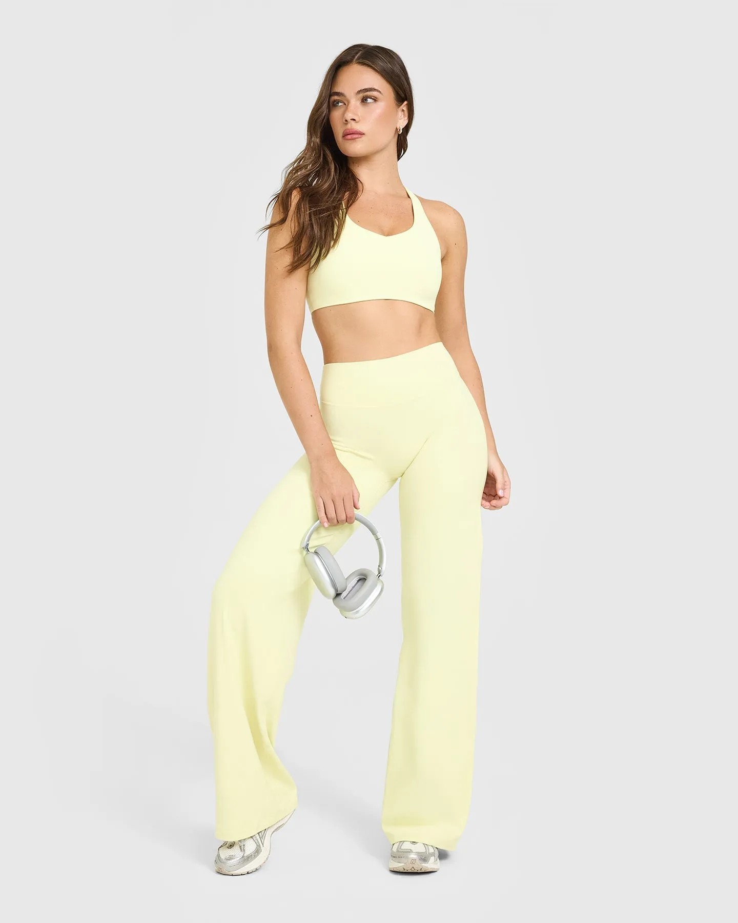 SoftMotion™ Straight Leg Bottoms | Pastel Yellow sold by Oner Active product image thumbnail 3