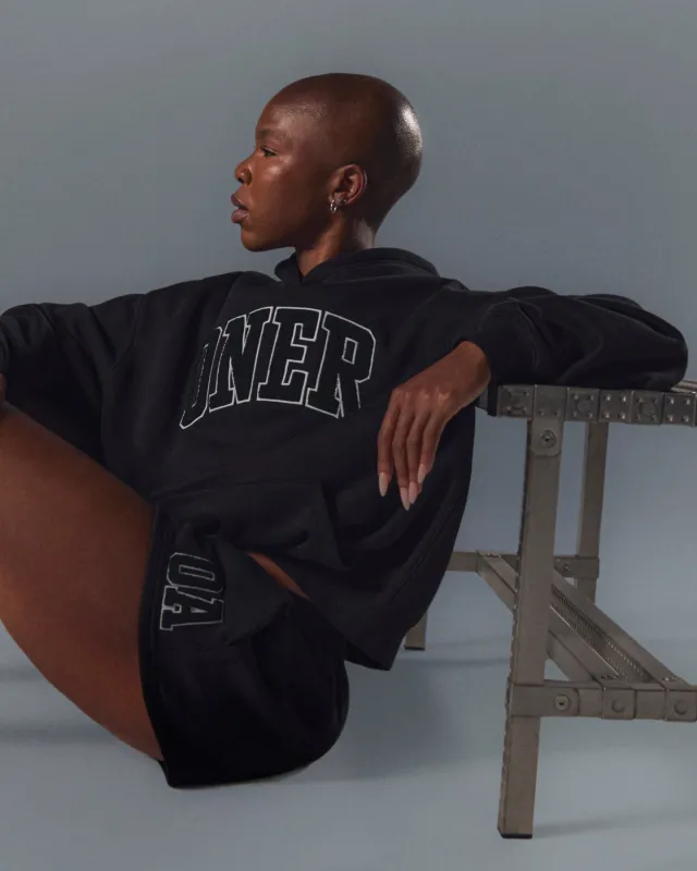 Foundations Oversized Oner 25 Hoodie | Black sold by Oner Active