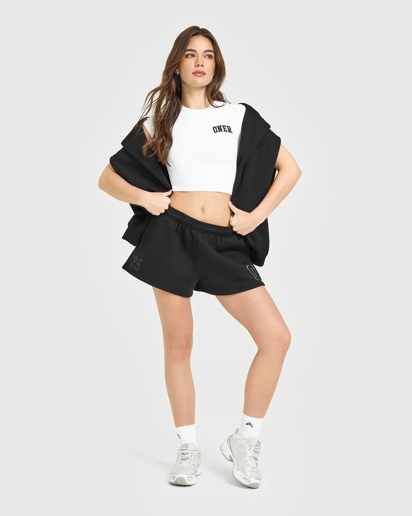 Foundations Oversized Oner 25 Shorts | Black sold by Oner Active product image thumbnail 3