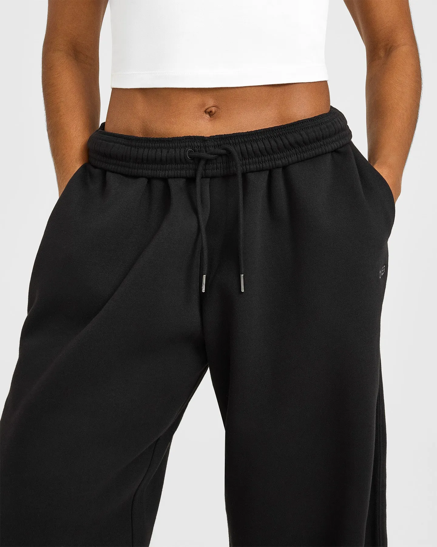 Foundations Oversized Straight Leg Joggers | Black sold by Oner Active product image thumbnail 5