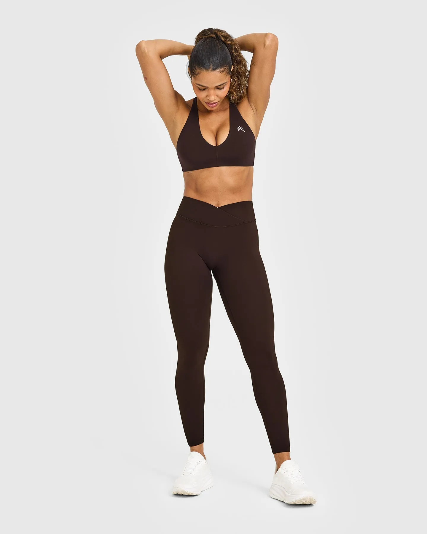 Unified Wrap Leggings | 70% Cocoa sold by Oner Active product image thumbnail 3