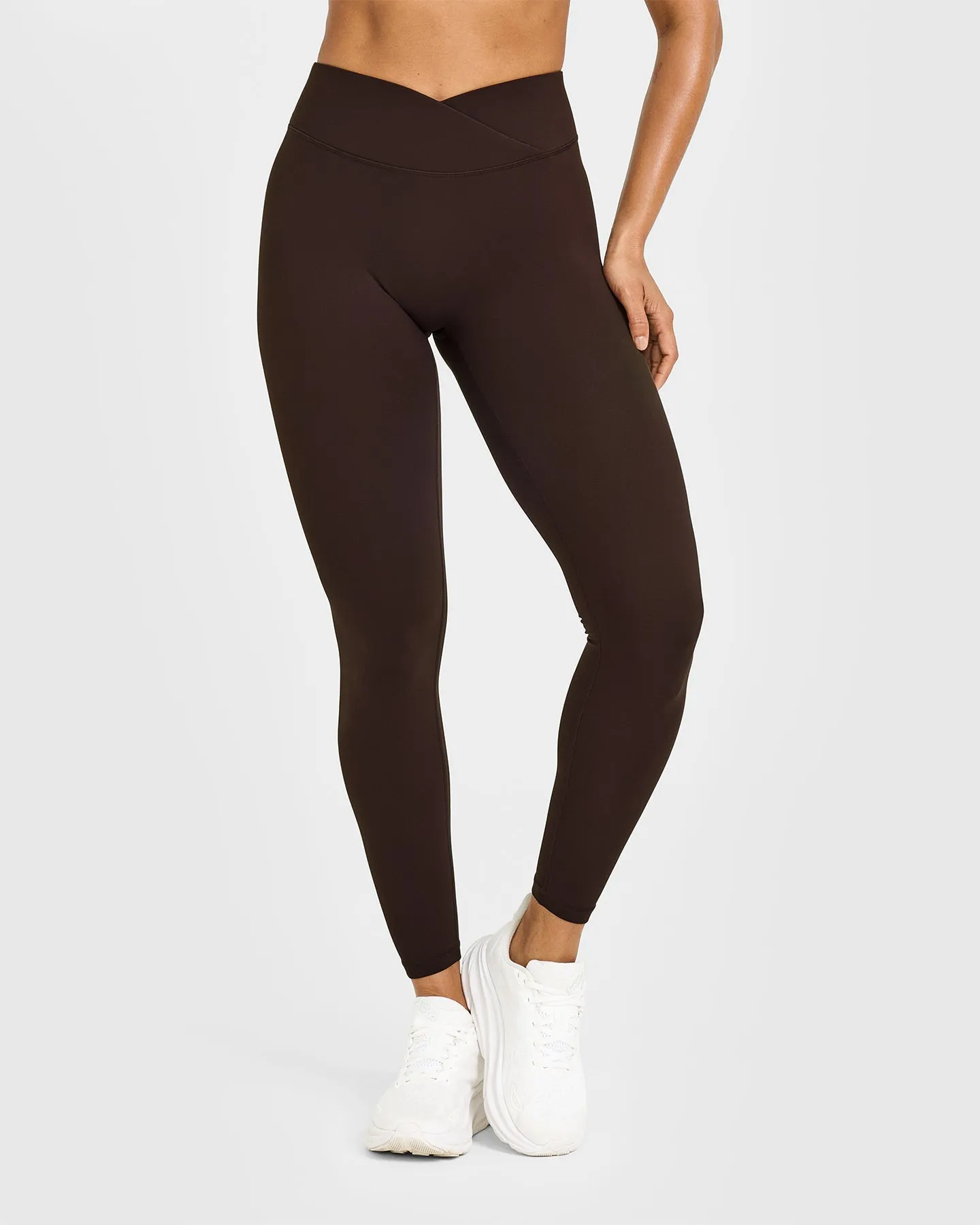 Unified Wrap Leggings | 70% Cocoa sold by Oner Active
