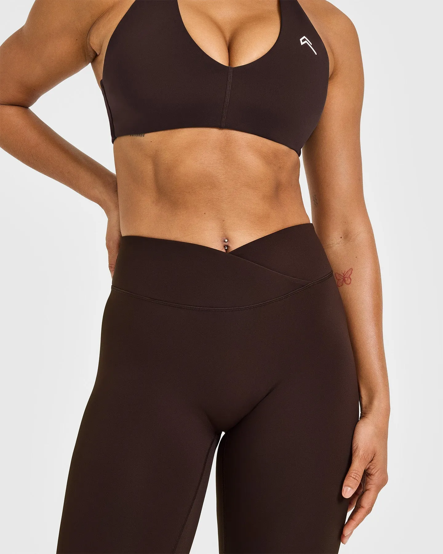Unified Wrap Leggings | 70% Cocoa sold by Oner Active product image thumbnail 5