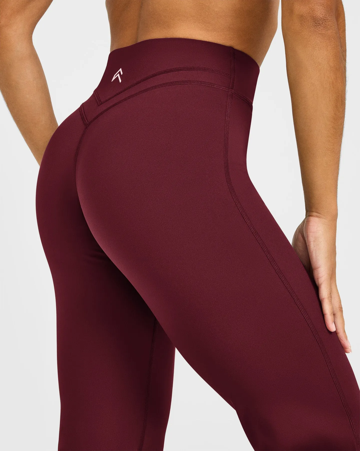 Unified Wrap Flared Bottoms | Rosewood sold by Oner Active product image thumbnail 4