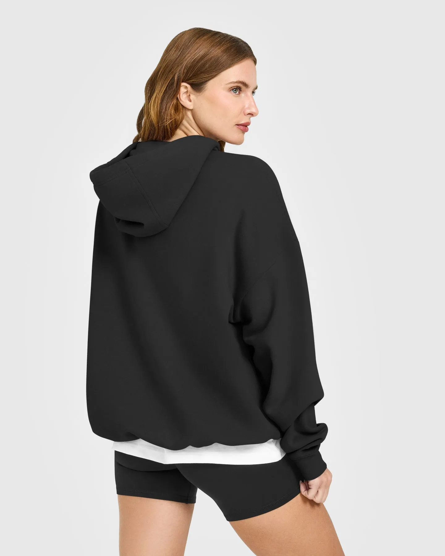 Mid Weight Relaxed Hoodie | Soft Black sold by Oner Active product image thumbnail 5