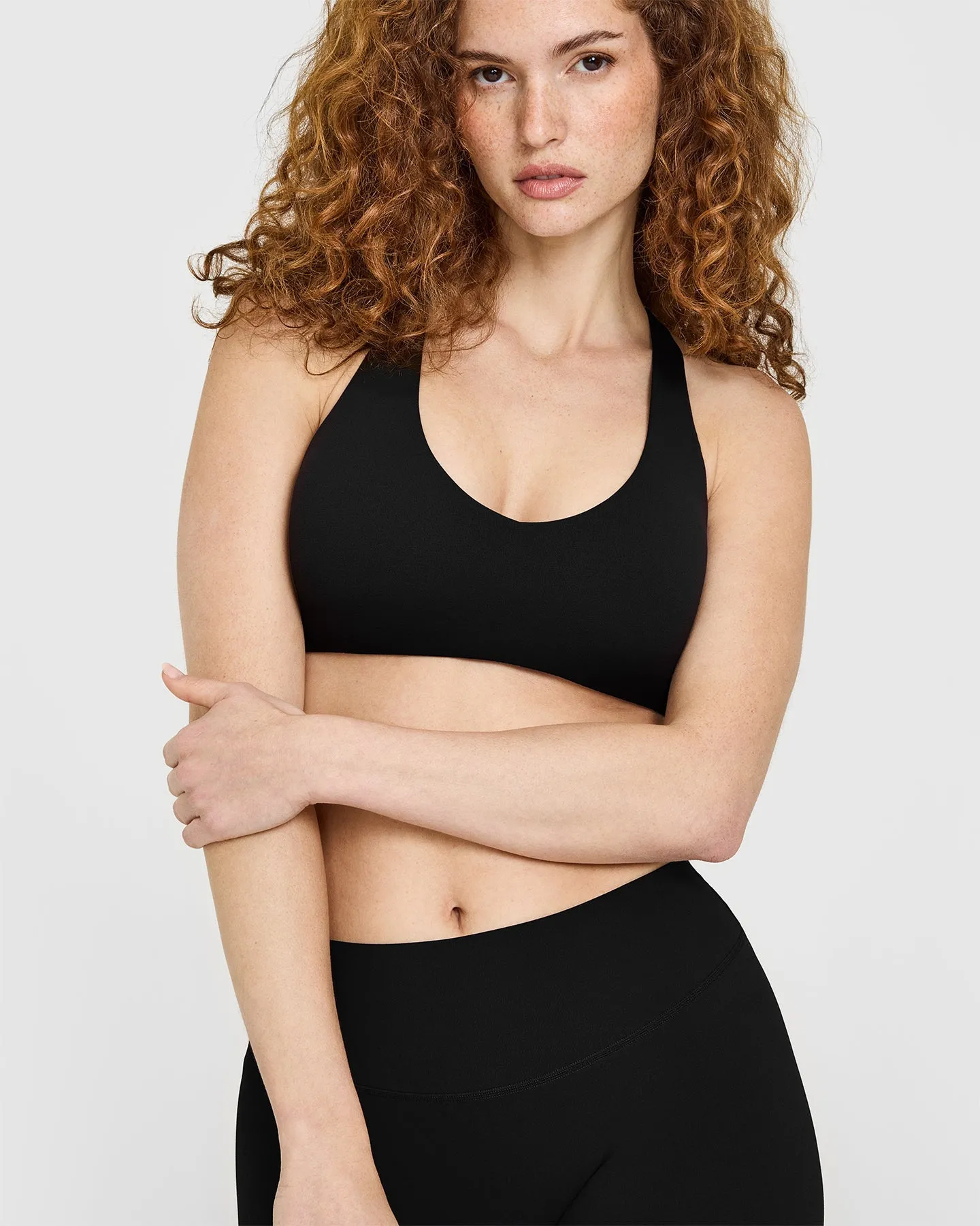 SoftMotion™ Bralette with White Logo | Black sold by Oner Active product image thumbnail 5