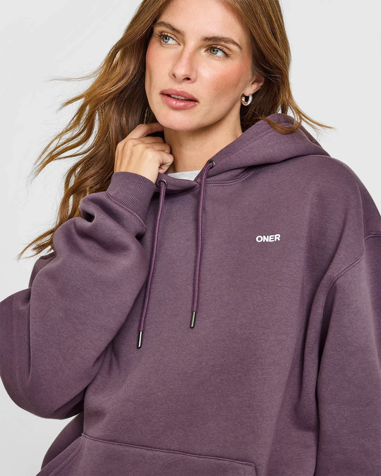 Foundations Oversized Hoodie | Vintage Purple sold by Oner Active product image thumbnail 5