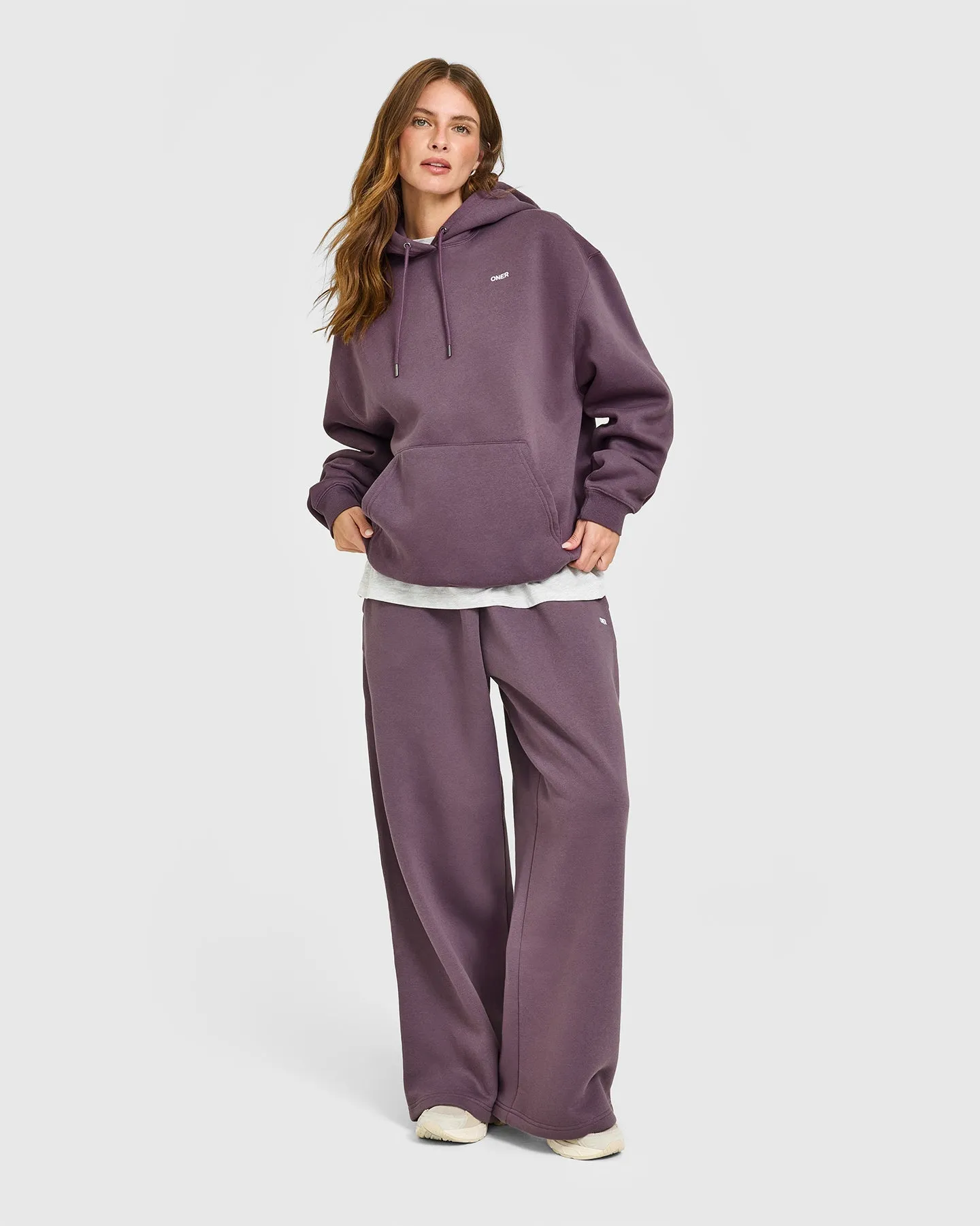 Foundations Oversized Hoodie | Vintage Purple sold by Oner Active product image thumbnail 3