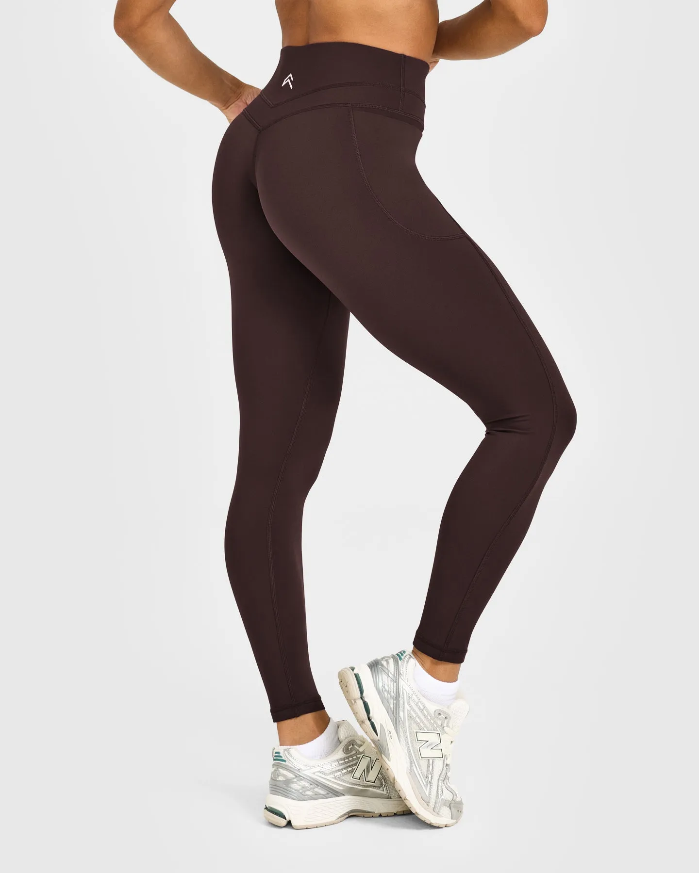 Unified High Waisted Pocket Leggings | 70% Cocoa sold by Oner Active product image thumbnail 2