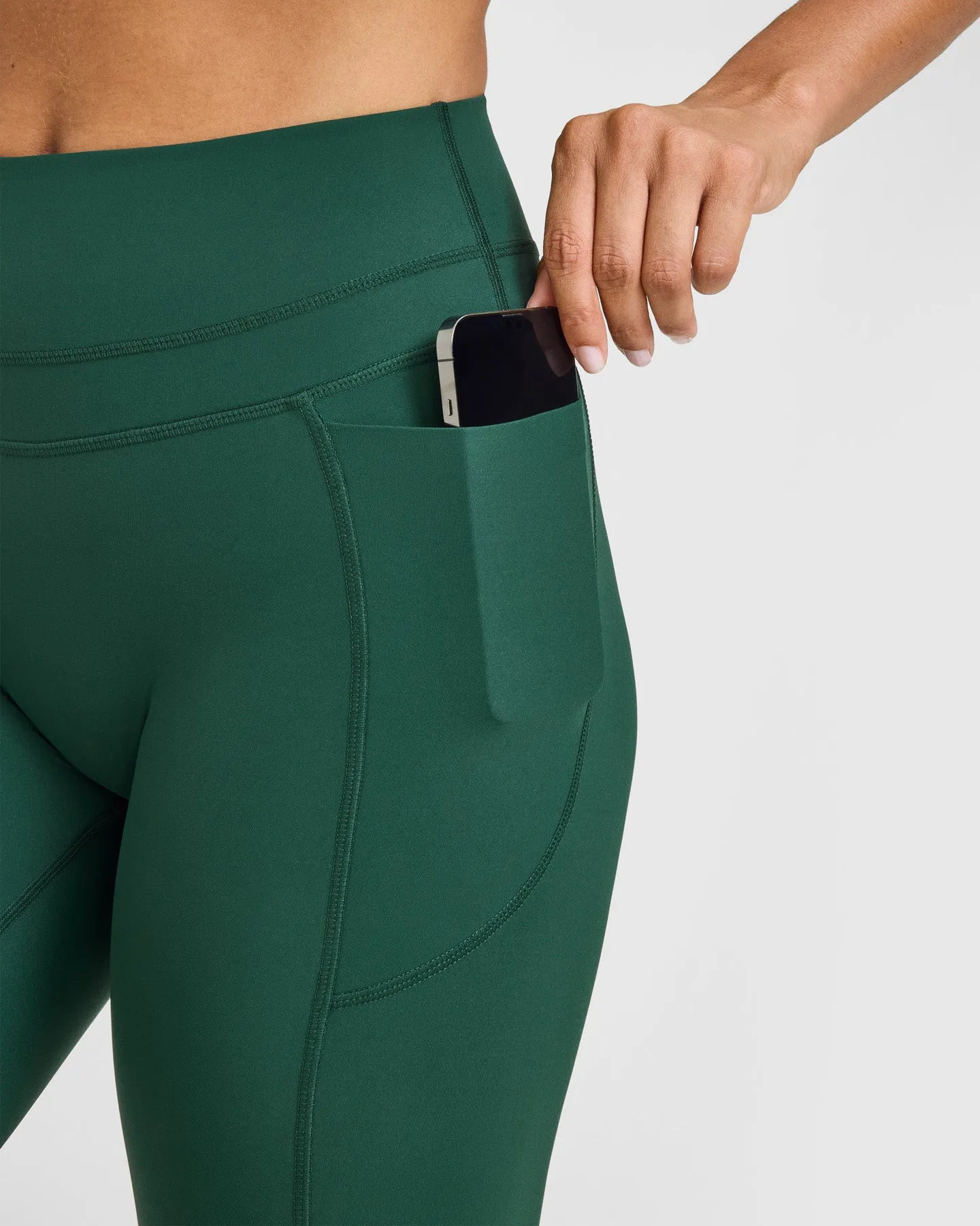 Unified High Waisted Pocket Leggings | Racing Green sold by Oner Active product image thumbnail 5
