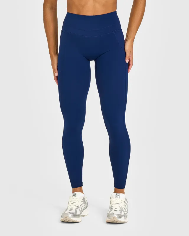 Unified High Waisted Pocket Leggings | Midnight sold by Oner Active