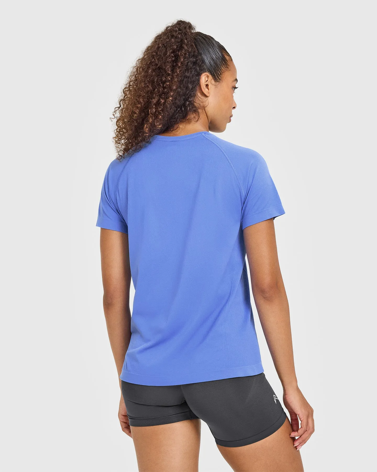 Go To Seamless Loose Top | Glaucous Blue sold by Oner Active product image thumbnail 2