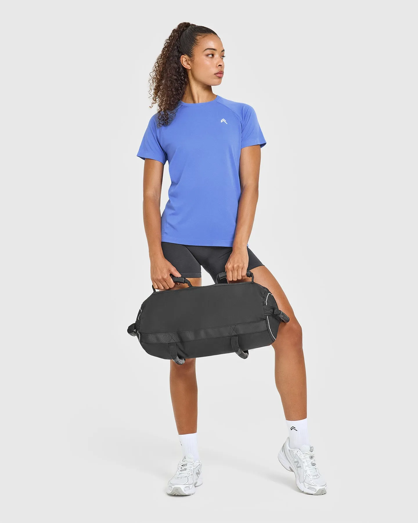 Go To Seamless Loose Top | Glaucous Blue sold by Oner Active product image thumbnail 3