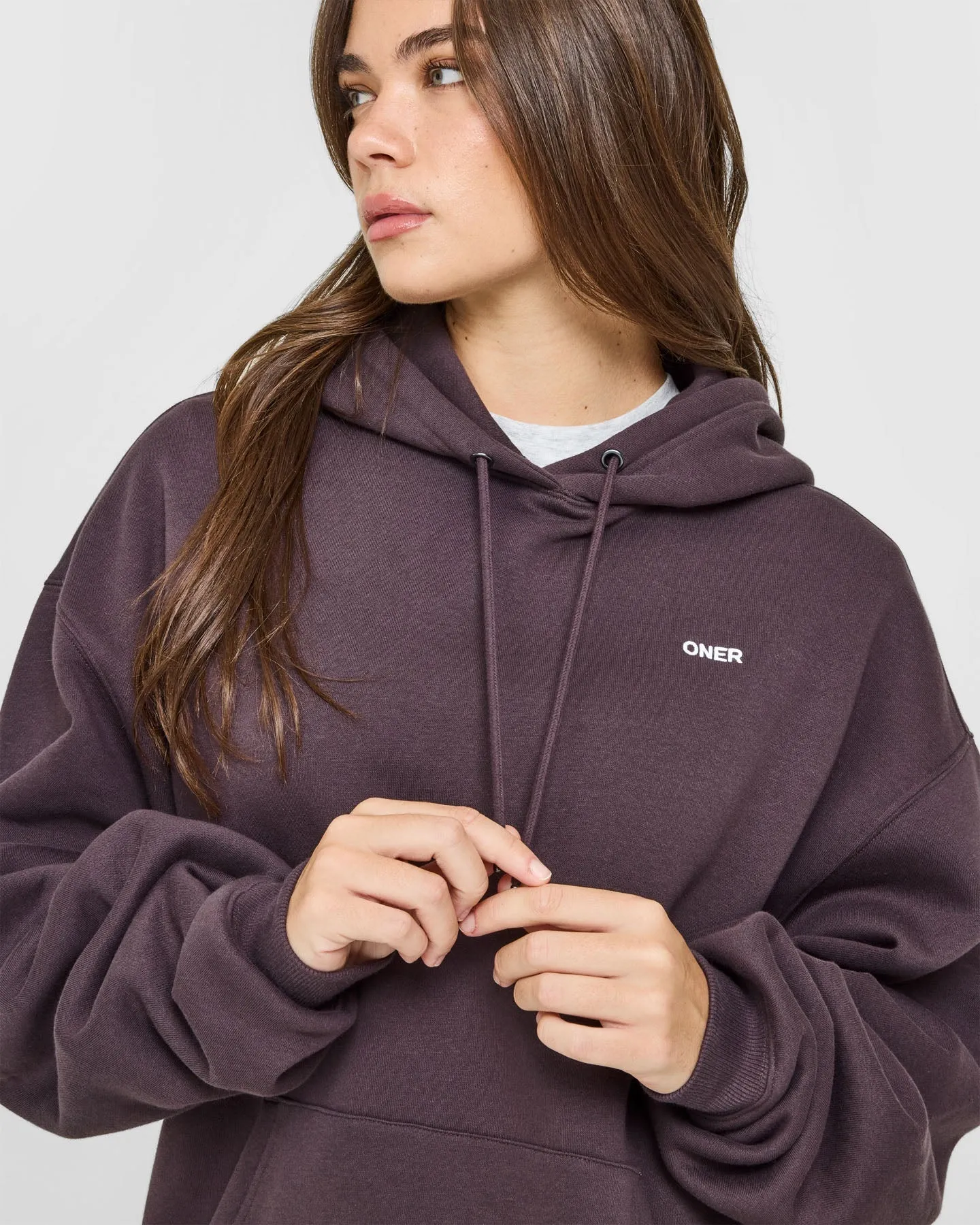 Foundations Oversized Hoodie | Umber Brown sold by Oner Active product image thumbnail 5